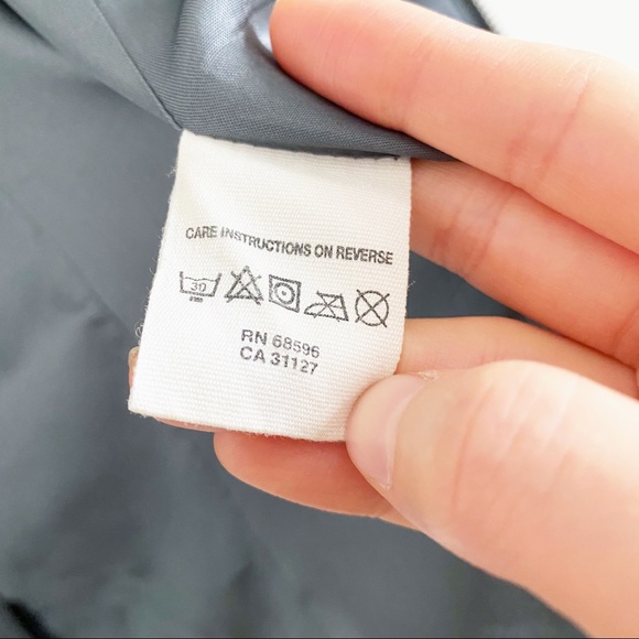 DKNY Gray Metallic Satin Zip Bomber Jacket M - Picture 12 of 13